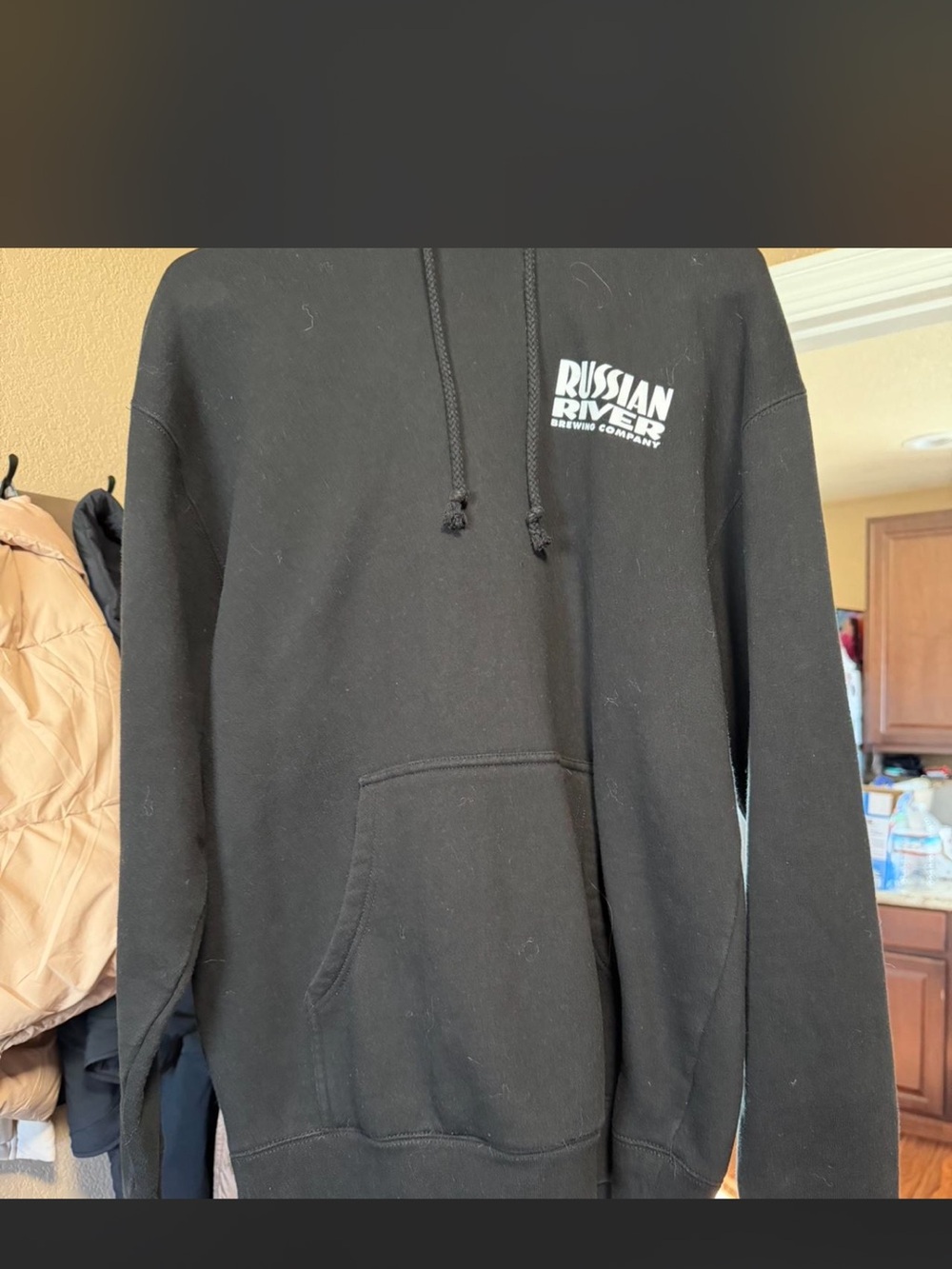 Russian River Brewing Co. Black Pullover Hoodie